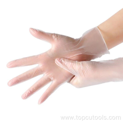 PVC Vinyl Gloves Disposable One Way Powder Free